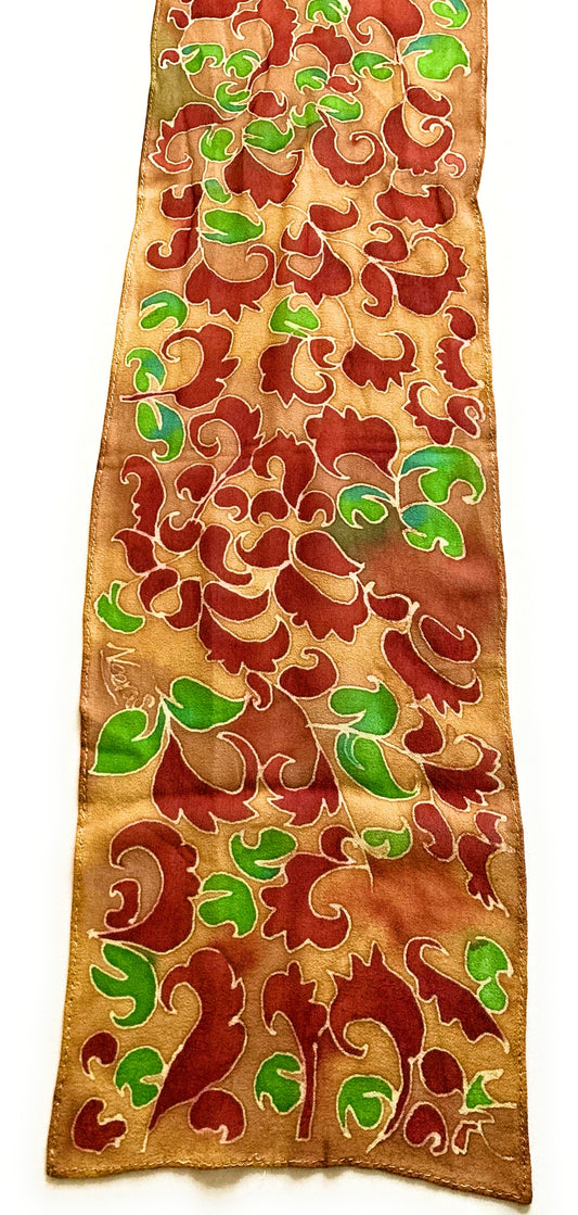 PAISLEY Silk Chiffon Scarf